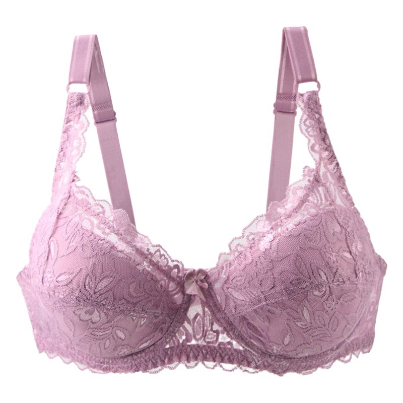 European and American New Sexy Push-Up Bra Lace D Cup Bra Large Size Fat mm Adjustable Intimates Cross-Border Exclusive Supply