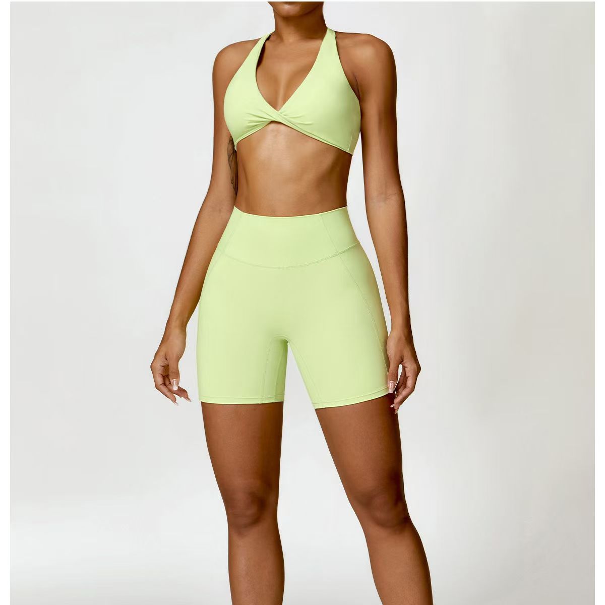 New Yoga Clothes Fitness suit Room Morning Runs Fashion Quick-drying Sports suit Yoga Vest suit Women