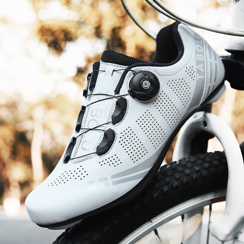 Mountain bike lockless shoes bicycle men and women riding shoes road bike lock shoes wide hard bottom non-lock shoes single car shoes lock shoes