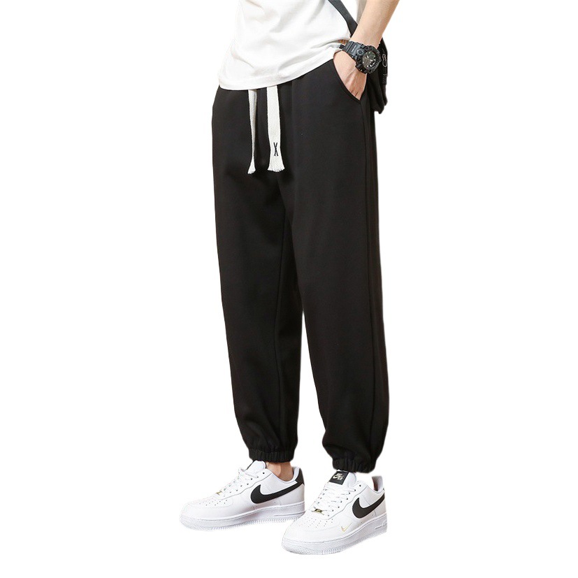 [Fleece-lined optional] Autumn casual pants men's ankle-length pants men's sports pants men's pants