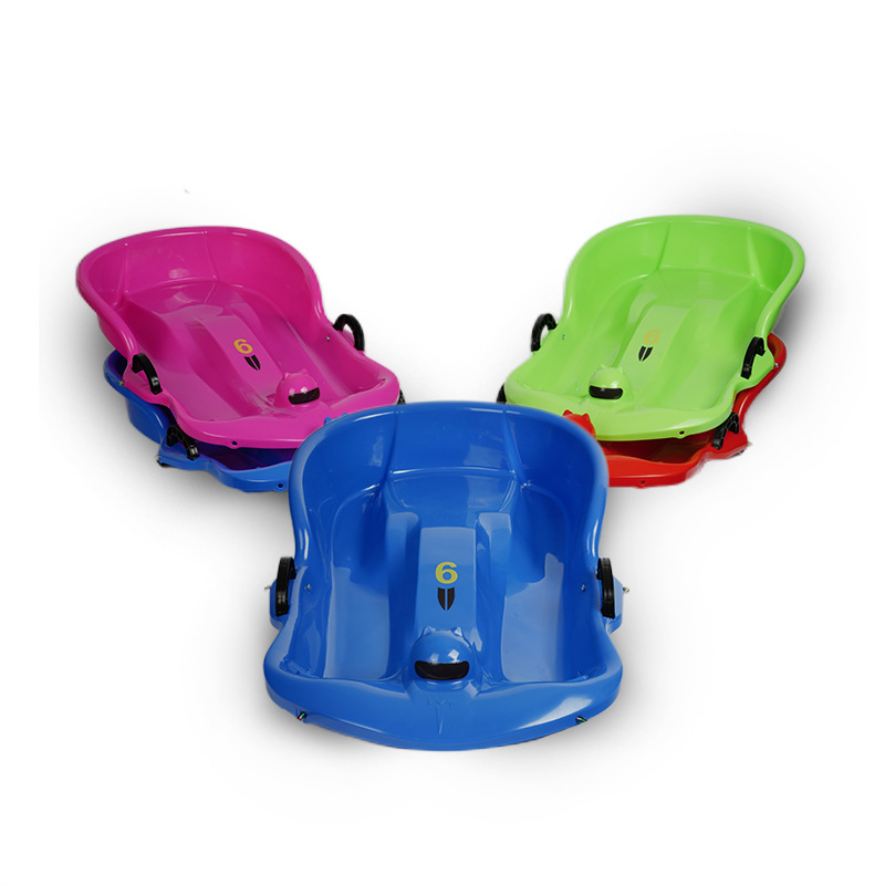 Picture of Factory Outlet Skate Thickened Double Snowboard Grass Board Children's Sandboard Skating Board Sledge Sledge