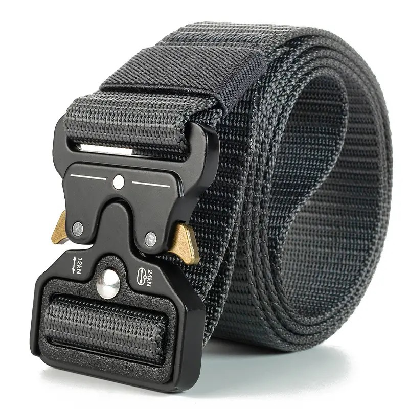 Picture of Men's Cobra tactical belt men's outdoor nylon buckle belt student military training overalls belt wholesale