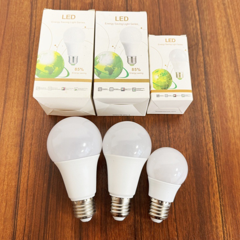 LED bulb E27 large screw energy-saving bulb household eye protection light bulb exhibition white light bulb