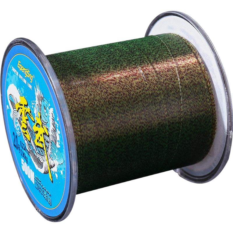 Spot 500m fishing line Main Line super soft genuine water invisible shadowless Luya nylon sub-line super strong tension