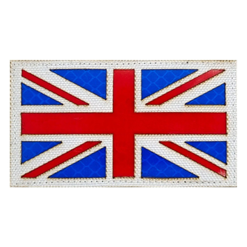 National Flag IR Reflective Velcro Seal Carved Color Cloth Sticker Outdoor Supplies Infrared Reflective Badge