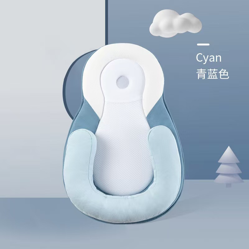 Picture of Cross-Border Postpartum Center Baby Pillow Slope Pillow Baby Pillow Adjustable Side Sleeping Pillow Anti-Overflow Milk Positioning and Shaping Pillow