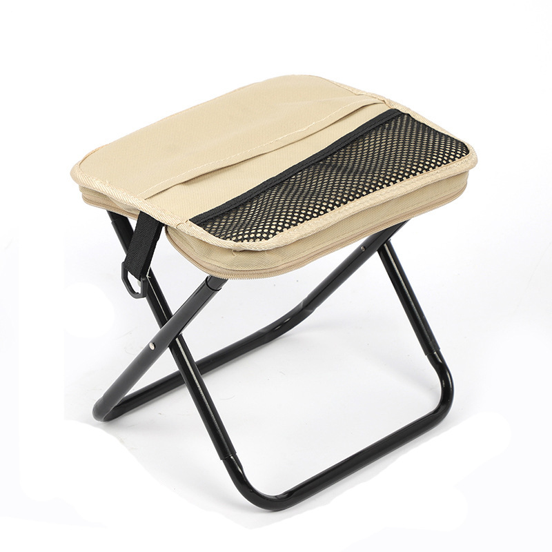 Picture of Outdoor Folding Chair Handbag Stool Home Camp Chair Travel Pencil Case Little Mazar Fishing Subway High-speed Rail Queuing Folding Stool