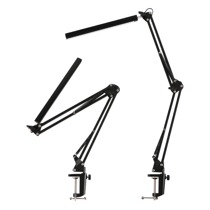Led Foldableing Long Arm Eye Protection Reading Desk Lamp USB Reading and Learning Desk Lamp Universal Desktop Long Arm Clip Lamp
