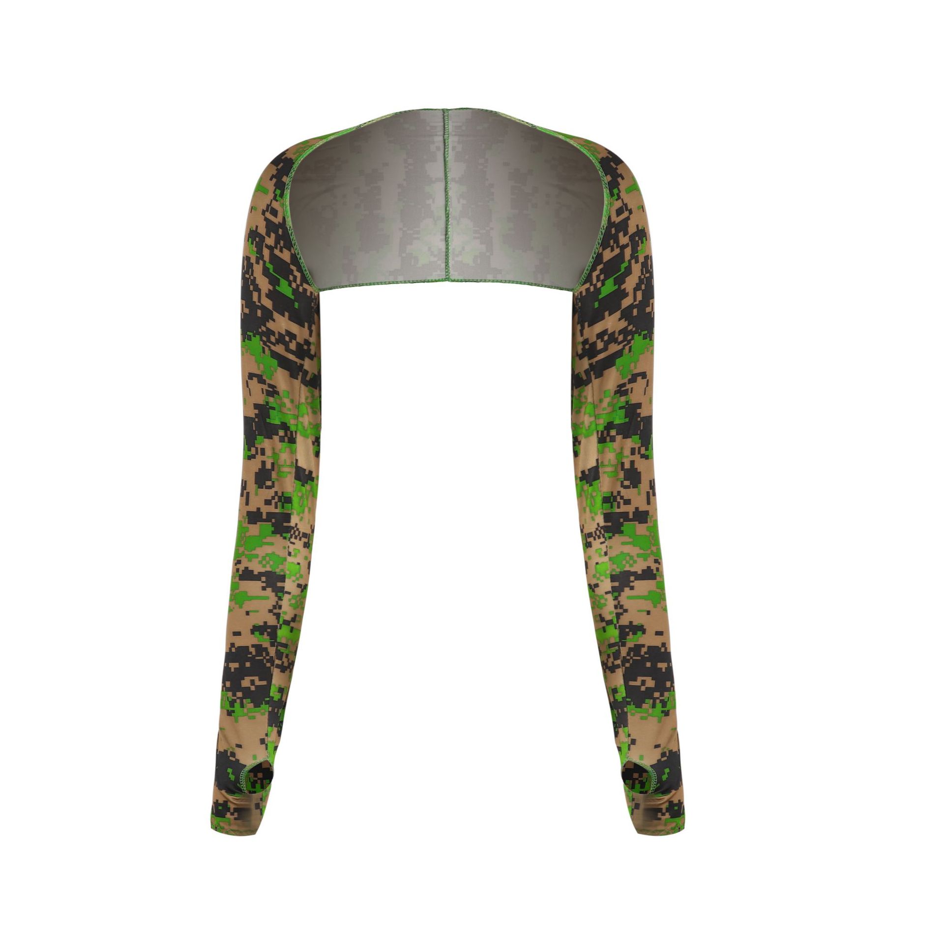 Picture of Golf sun protection shawl oversleeve outdoor men's and women's sports riding ice silk one-word shoulder sleeve hot selling Taiwan South Korea