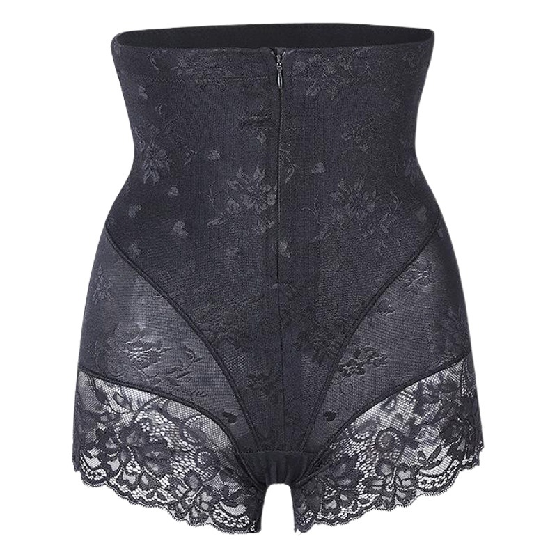 New High-Waisted Zipper Pelvic and Tummy-Tightening Underwear, Seamless Postpartum Seamless Shaping, Hip-Tightening, Butt-Lifting, Waist-Shaping Pants