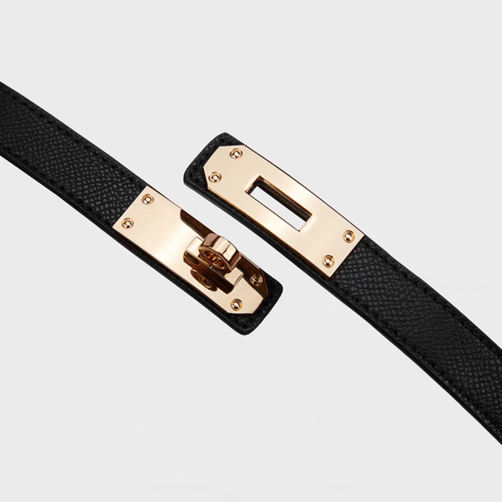 Picture of Belt Women's High-end Genuine Leather Fashion Belt Women's All-match Decorative Cowhide Waist Cover with dress Coat Cross-border