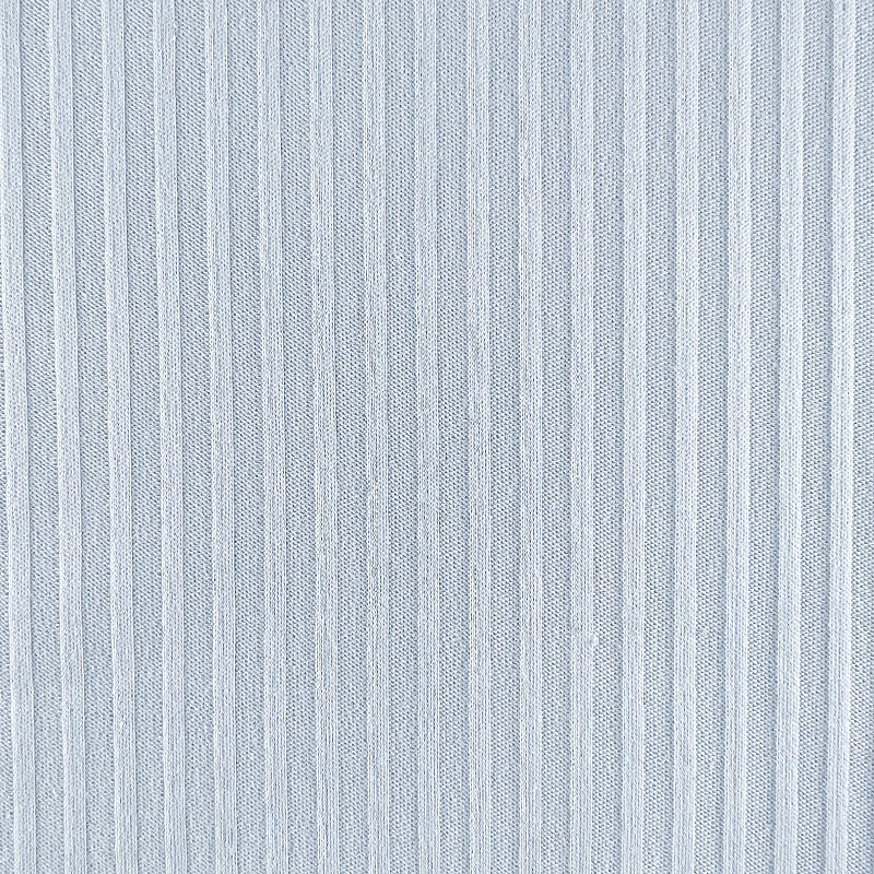 Picture of Summer Vertical Strip Pit Strip Needle Jacquard Knitted Cloth Baby Jumpsuit Mosquito-proof Clothing Knitted Needle-drawing Sweat Cloth