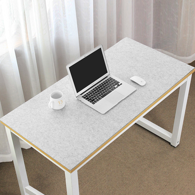 Felt mouse pad felt office desk mouse pad keyboard pad wrist pad solid color simple mouse pad