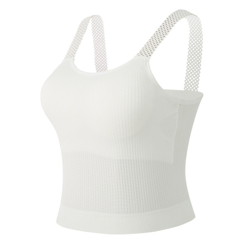 Woven Thin Push-up Outer Wearing Inner Base Tube Top Underwear Wide Shoulder Strap Beauty Back Camisole Vest Women's Breathable Chest Wrapping