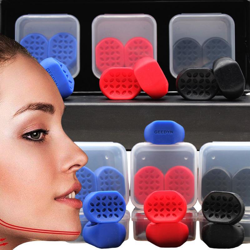 New Four-Leaf Pattern Chewer Silicone Facial Muscle Training Ball Jaw Device Ready for Wholesale Aerobic Shaping