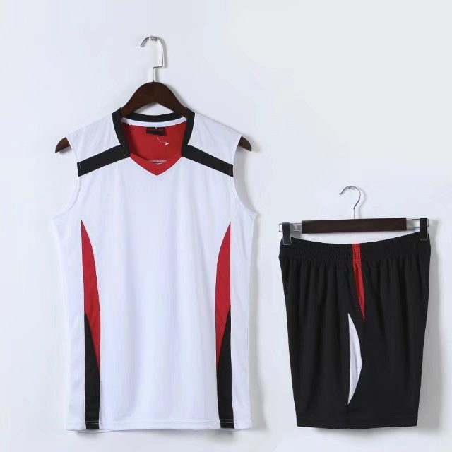 Picture of Volleyball Uniform Suit for Men and Women, Quick-Drying Round Neck Sports Ball Clothing, Competition Volleyball Team Uniform, Wholesale Printed Number