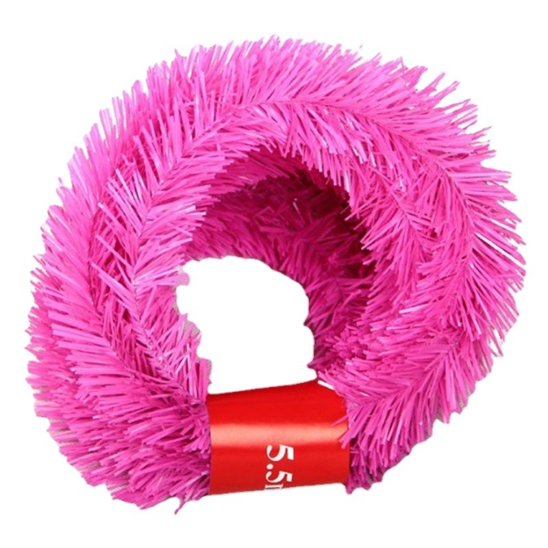Europe and the United States new material can be arbitrarily shaped 5.5 meters Christmas rattan grass strip ribbon festival activities decoration