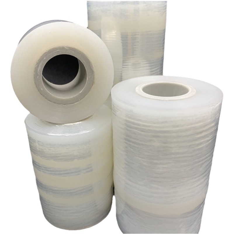 Takeaway packing box sealing plastic wrap small roll winding packaging film Small size 3cm grafting film binding vegetable film factory