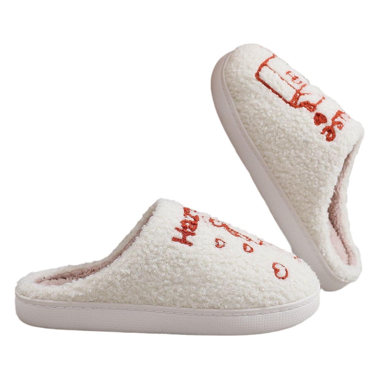 Amazon cross-border popular European and American Idol aidou Harry's house cotton slippers thick bottom plush slippers New