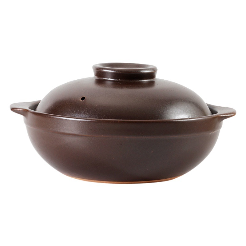 Picture of Commercial Pot Rice Rice Noodles Braised Chicken and Stone Pot Bibimbap Casserole Soup Pot Gas Stove Casserole Ceramic Pot