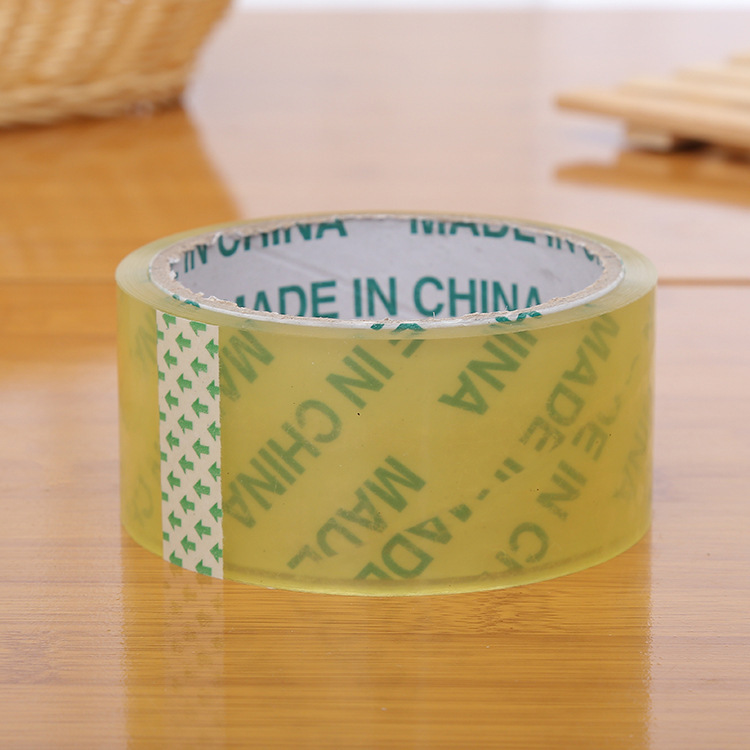 Two yuan store 30 meters wide tape home office high-stick transparent sealing tape Transparent Tape