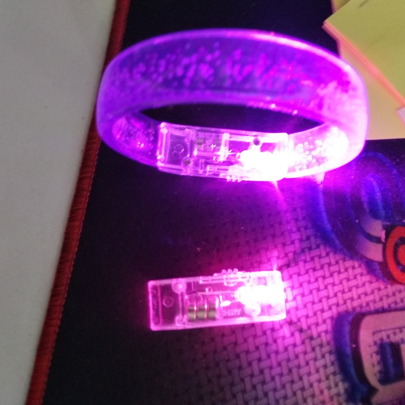 Picture of Concert Luminous Bracelet Acrylic Led Flash Bracelet Support Fluorescent Bracelet Event Cheering Props Logo