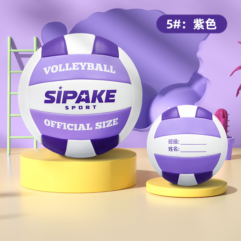 Picture of Wholesale senior high school entrance examination volleyball No.5 middle school students special physical examination soft No.5 male and female student training competition sports outdoor
