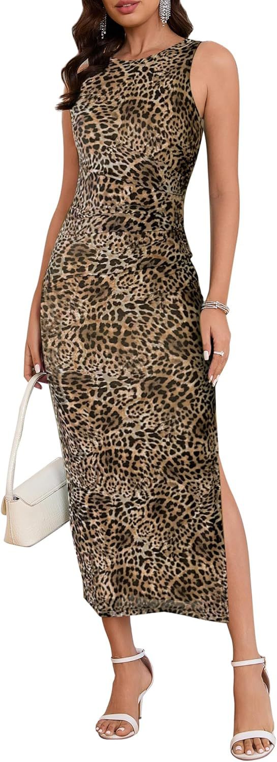 Picture of Foreign trade women's cross-border Temu independent station Shein Amazon 2024 spring and summer temperament slim sleeveless dress