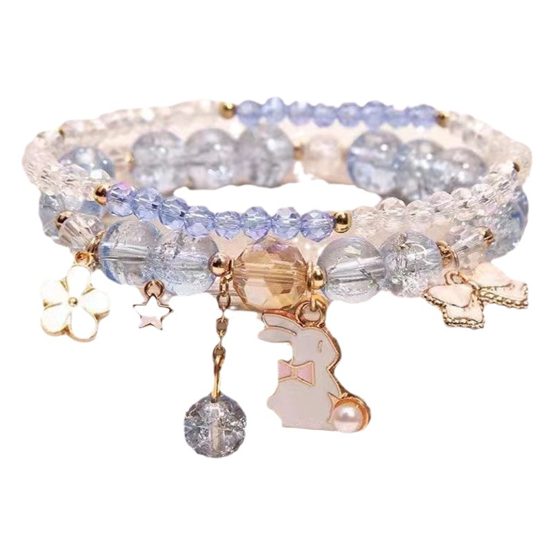 Picture of Children's Bracelet Bracelet Bracelet Beaded Crystal Women's Cute Students Girls' Bracelet Children's Gift