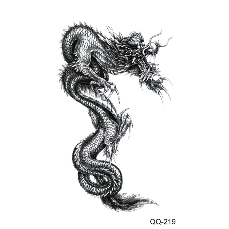 Picture of New waterproof small fresh tattoo stickers color black and white 1000 can be any combination of manufacturers wholesale