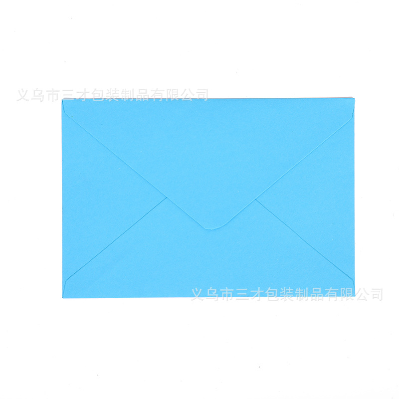 Picture of In stock wholesale solid color European color double adhesive paper Western envelope Kraft paper black Kali seal cross-border Amazon