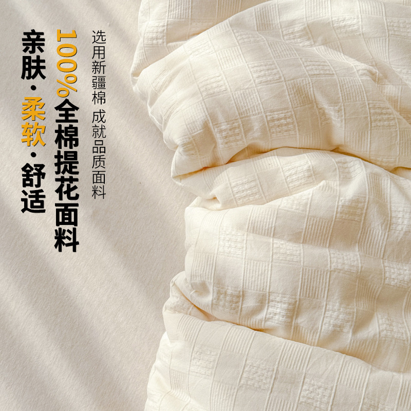 Picture of High-end Class A Cotton 99% Soybean Fiber Summer Quilt Washable Summer Cool Quilt Pure Cotton Air Conditioning Quilt Summer Thin Quilt Core