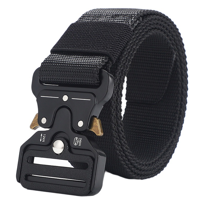 Cobra Tactical Belt for Men and Women Canvas Nylon Belt Special Forces Outdoor Multi-Functional Military Training Camouflage Trouser Belt for Men