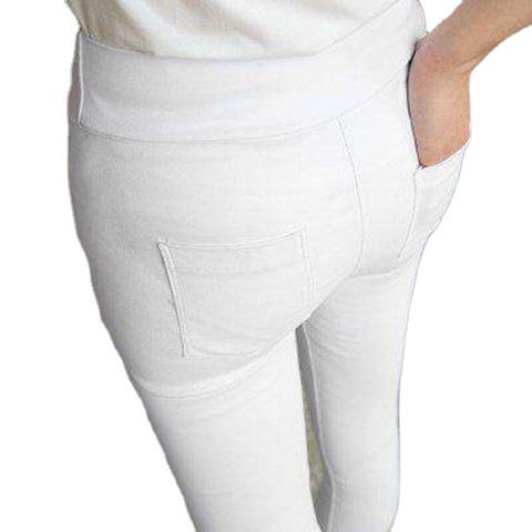 Picture of Leggings for Women's Outer Wear Summer Thin 2025 New High-Waisted Slimming Look Black Pants Pencil Magic Pants for Women