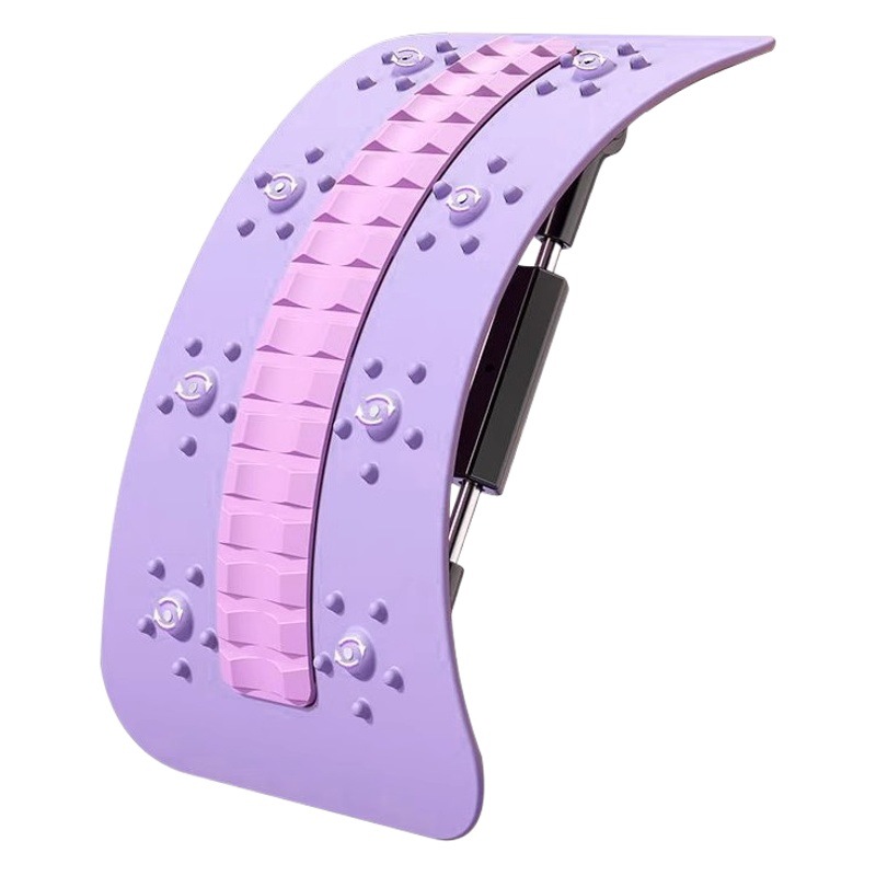 Adjustable Angle Lumbar Reliever Waist Stretching Spine Correction Back Massager Spine Exercise Equipment
