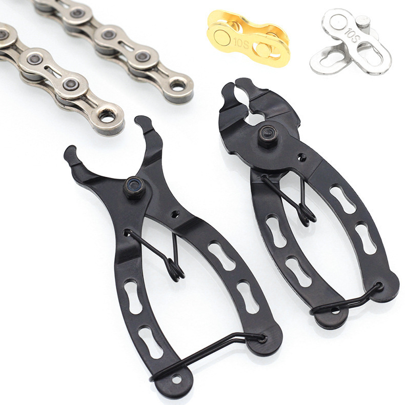 Mountain Road folding bicycle chain magic buckle tool quick release buckle disassembly and installation pliers chain cutter