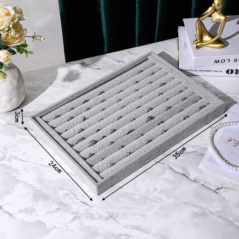 Picture of Jewelry Display Tray Advanced Necklace Rack Ring Handstring Box Bracelet Earrings Stall Bracelet Jewelry Jewelry Disc