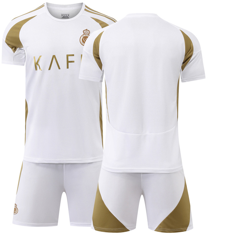 Picture of 2425 Riyadh Victory 2 Away New No.7 Ronaldo Football Uniform suit Saudi League White Jersey Children