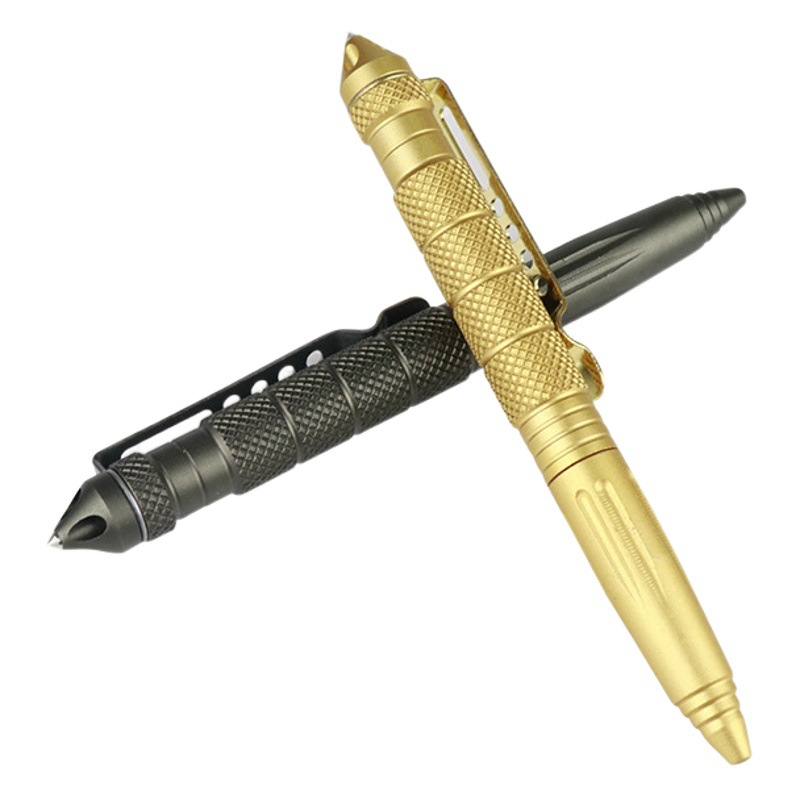 Picture of Outdoor self-defense B2 tungsten steel head tactical defense pen EDC multifunctional special warfare pen outdoor broken window survival signature pen