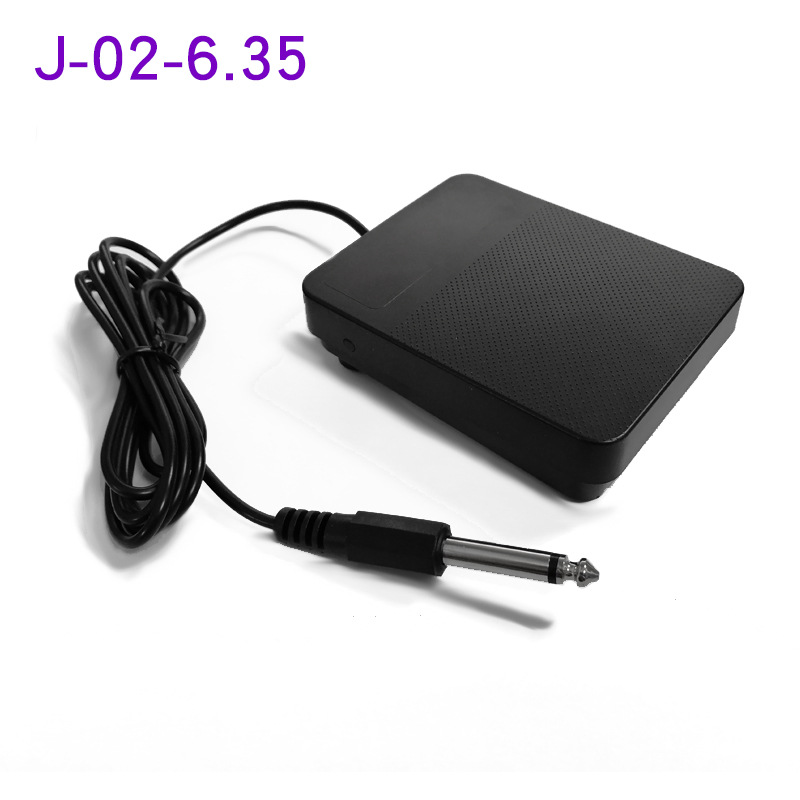 Picture of Guanyin Pedal Electronic Piano Pedal Big Head Pedal Instrument 6.35 Head Pedal Double Pedal Single Pedal