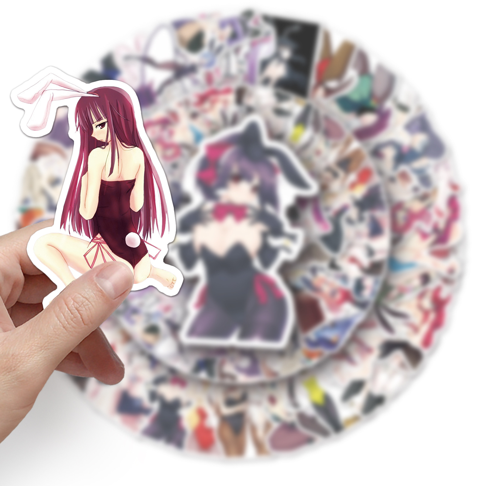 Picture of 61 bunny sexy graffiti stickers refrigerator car trunk bicycle mobile phone waterproof cartoon stickers