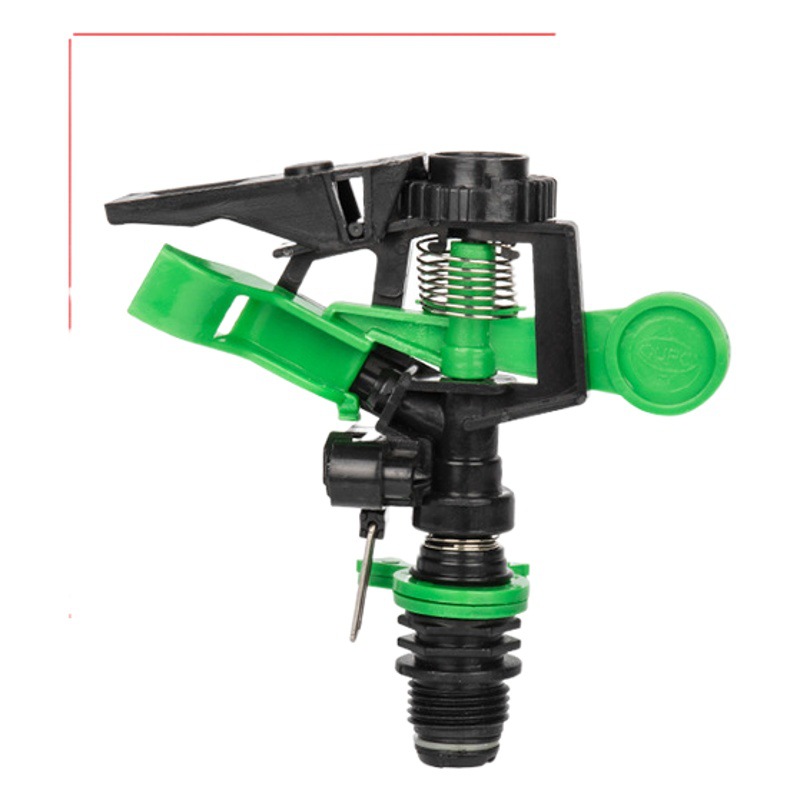 360 degree automatic rotating rocker nozzle 4 points DN15 plastic lawn garden nozzle sprinkler sprinkler wholesale