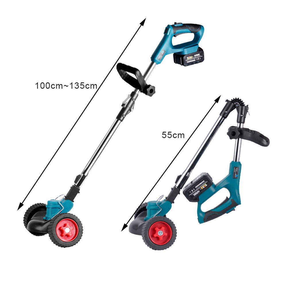 New folding lawn mower electric lawn mower lawn mower small household shrink lawn mower wholesale foreign trade set
