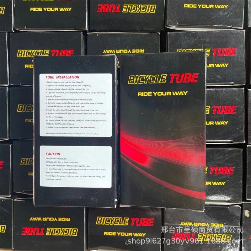 Picture of Bicycle inner tube baby car accessories mountain bike tires 12-26 inch boxed beauty nozzle inner tube spot wholesale