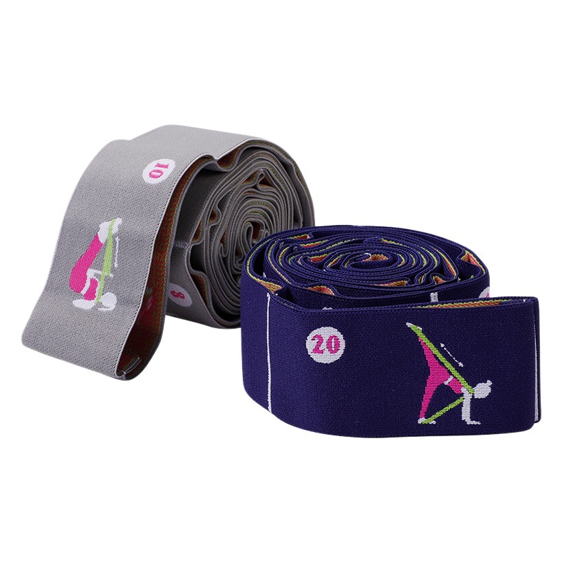Widened Yoga Stretch Strap Digital Stretch Strap Leg Stretch Strap Back Open Shoulder Resistance Sport Stretch Strap