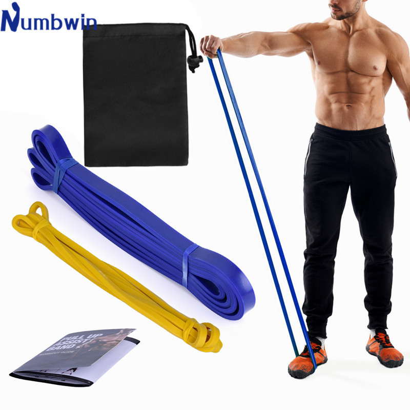 Yoga Fitness resistance band four-piece latex ring 2080 pulling force 8-30 pounds small household fitness equipment