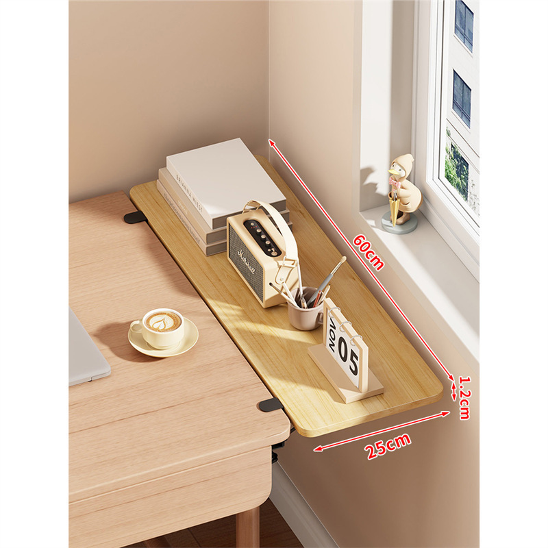 Picture of Desktop extension board, punching-free gap extension, expansion, computer desk hand rest, folding, lengthening, and widening panel