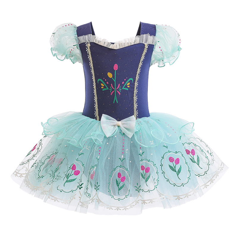 Picture of Girls Ballet Dance Skirt 2025 Summer Original Practice Clothes Baby Girl One-Piece Performance Clothes Improved Princess Skirt