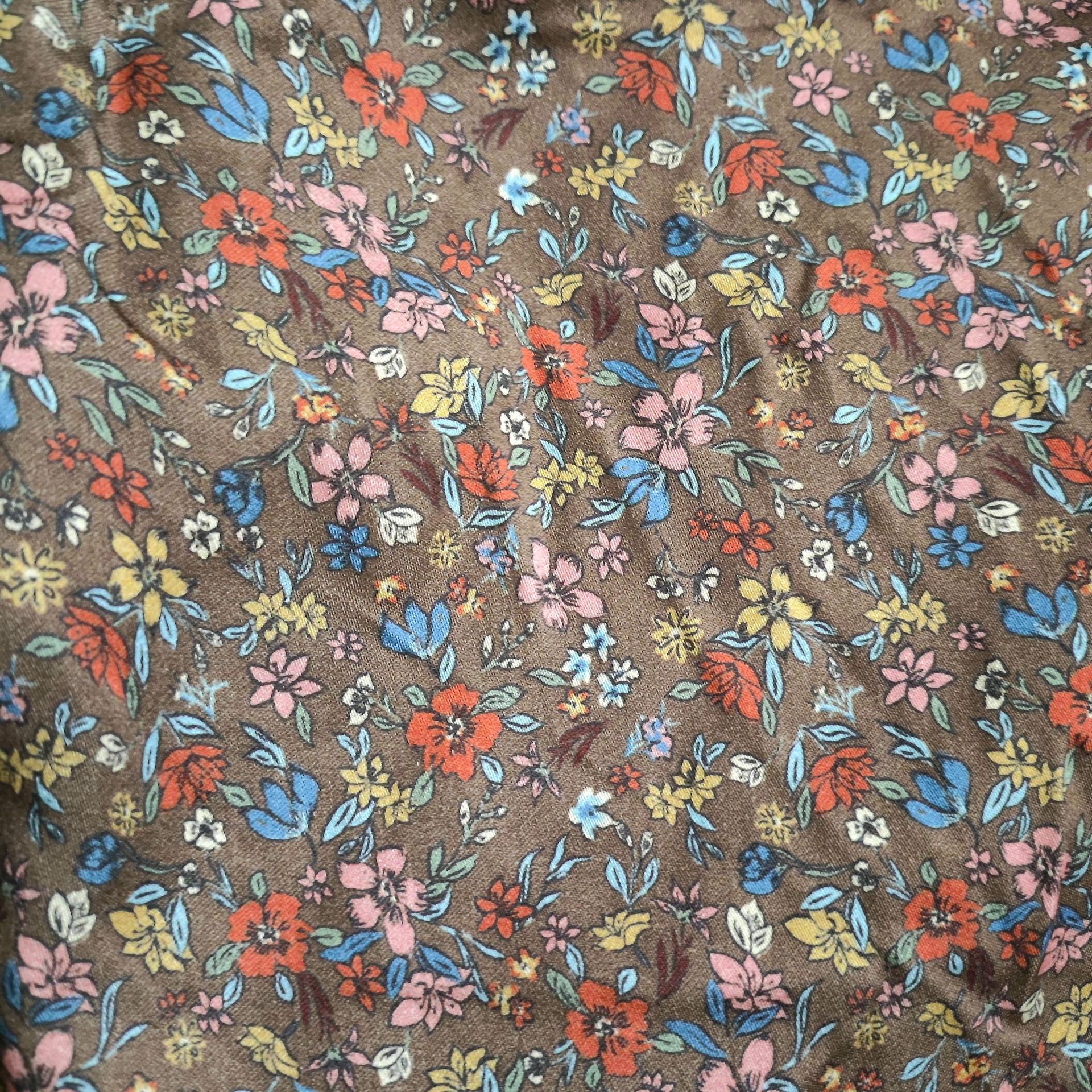 Picture of 60S Rayon Satin Printed Fabric 60 Count Twill Rayon Satin Rayon Satin 60*60/180*110