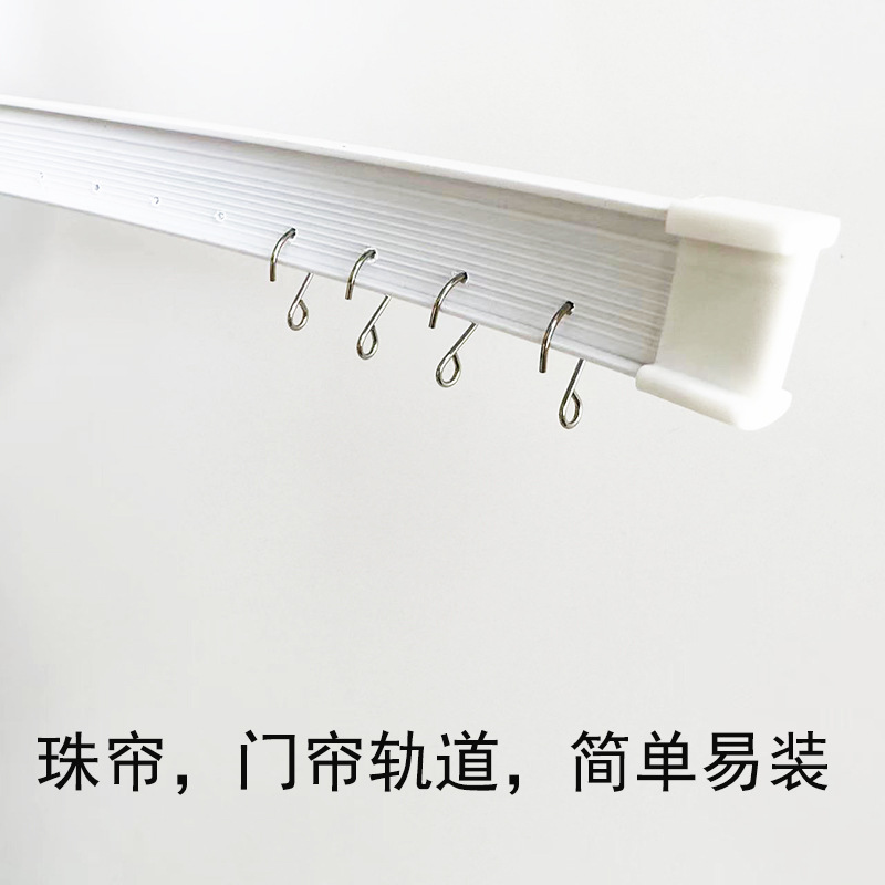Picture of Acrylic bead curtain line curtain wedding road lead crystal string wedding scene stage ceiling decoration diy door curtain partition